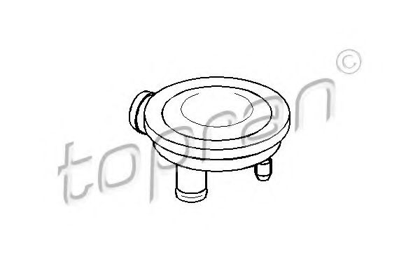 TOPRAN 113 279 Клапан, отвода воздуха из картера для SEAT INCA (Сеат Инcа) TOPRAN 113 279 Клапан, отвода воздуха из картера для SEAT INCA (Сеат Инcа)