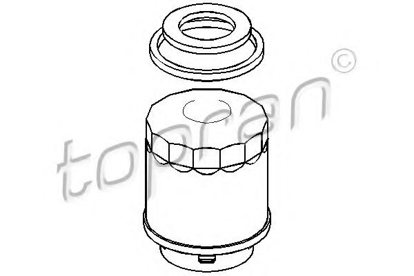 TOPRAN 112 937 Масляный фильтр 