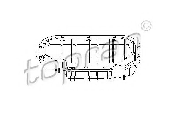 TOPRAN 407 979 Масляный поддон для MERCEDES-BENZ SLK (Мэрcэдэс-бэнз Слк) TOPRAN 407 979 Масляный поддон для MERCEDES-BENZ SLK (Мэрcэдэс-бэнз Слк)