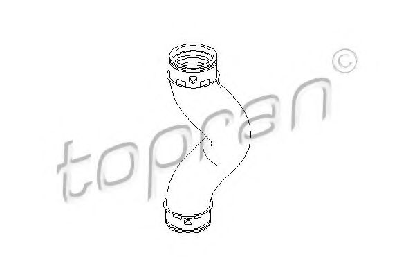 TOPRAN 113 558 Трубка нагнетаемого воздуха для VOLKSWAGEN T5 CARAVELLE (Фольксваген Т5 каравелла) TOPRAN 113 558 Трубка нагнетаемого воздуха для VOLKSWAGEN T5 CARAVELLE (Фольксваген Т5 каравелла)