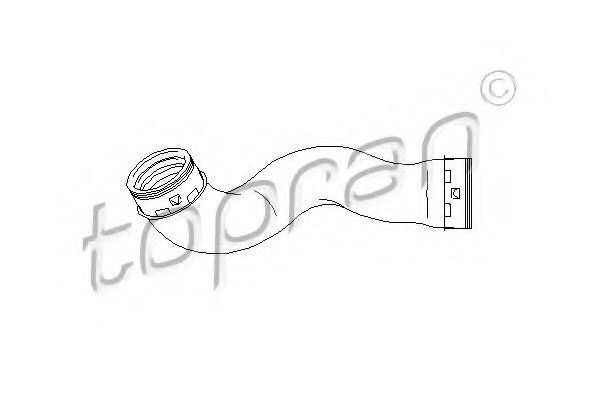 TOPRAN 113 566 Трубка нагнетаемого воздуха для VOLKSWAGEN T5 CARAVELLE (Фольксваген Т5 каравелла) TOPRAN 113 566 Трубка нагнетаемого воздуха для VOLKSWAGEN T5 CARAVELLE (Фольксваген Т5 каравелла)