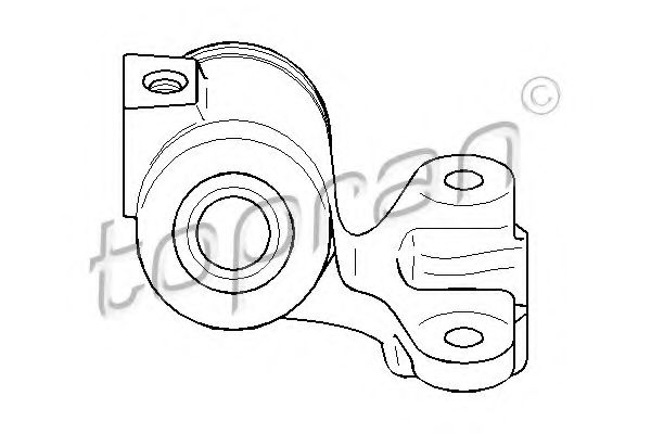TOPRAN 722 679 Подвеска, рычаг независимой подвески колеса 