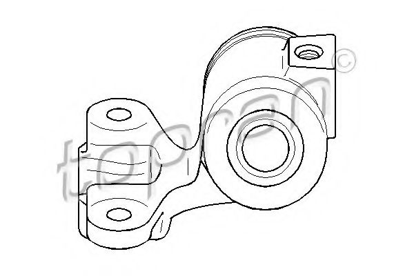 TOPRAN 722 678 Подвеска, рычаг независимой подвески колеса 