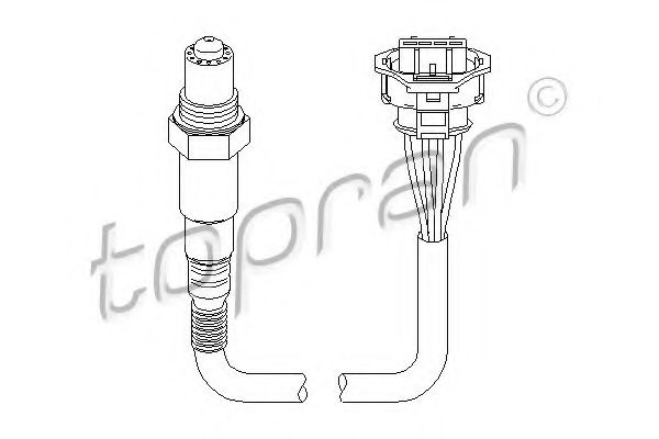 TOPRAN 207 859 Лямбда-зонд для OPEL ASTRA H HATCH (Опель Астра н хэтчбек) TOPRAN 207 859 Лямбда-зонд для OPEL ASTRA H HATCH (Опель Астра н хэтчбек)