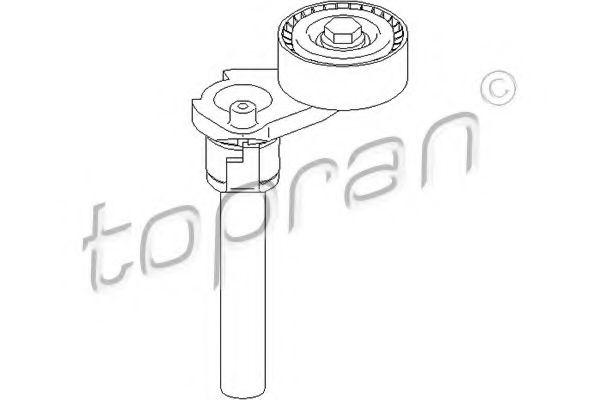 TOPRAN 113 196 Натяжитель ремня, клиновой зубча для AUDI TT (Ауди Тт) TOPRAN 113 196 Натяжитель ремня, клиновой зубча для AUDI TT (Ауди Тт)