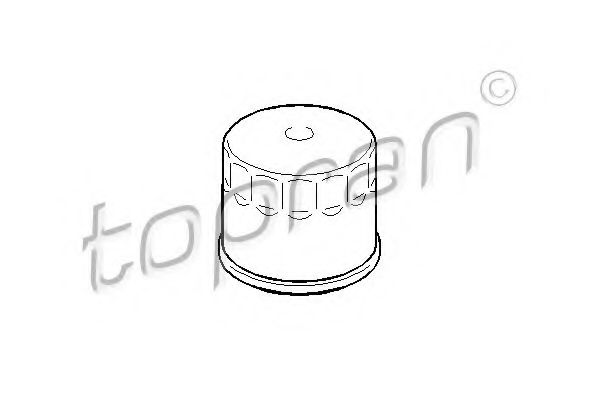TOPRAN 407 921 Масляный фильтр 