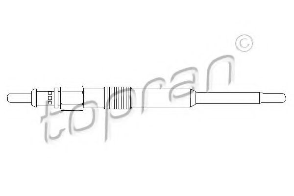 TOPRAN 407 919 Свеча накаливания для SMART FORTWO (Смарт Форту) TOPRAN 407 919 Свеча накаливания для SMART FORTWO (Смарт Форту)