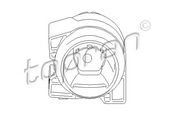 TOPRAN 407 833 Подвеска, автоматическая коробка передач 