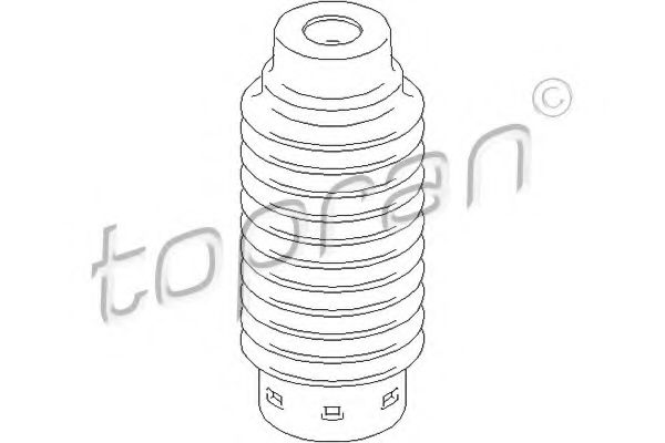 TOPRAN 722 787 Защитный колпак пыльник, амортизатор для CITROëN (Cитроëн) TOPRAN 722 787 Защитный колпак пыльник, амортизатор для CITROëN (Cитроëн)