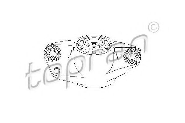 TOPRAN 113 415 Опора стойки амортизатора для AUDI TT (Ауди Тт) TOPRAN 113 415 Опора стойки амортизатора для AUDI TT (Ауди Тт)