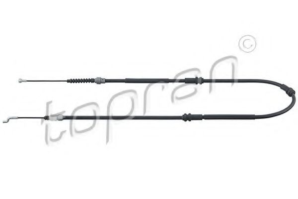 TOPRAN 115 923 Трос, стояночная тормозная система для VOLKSWAGEN (Фольксваген) TOPRAN 115 923 Трос, стояночная тормозная система для VOLKSWAGEN (Фольксваген)