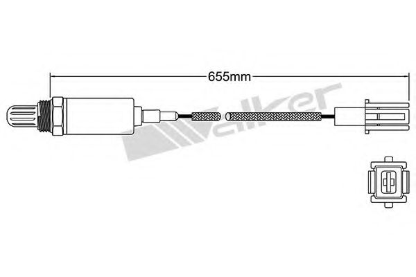 WALKER PRODUCTS 250-21012 Лямбда-зонд для MAZDA 626 II (Мазда 626 2) WALKER PRODUCTS 250-21012 Лямбда-зонд для MAZDA 626 II (Мазда 626 2)