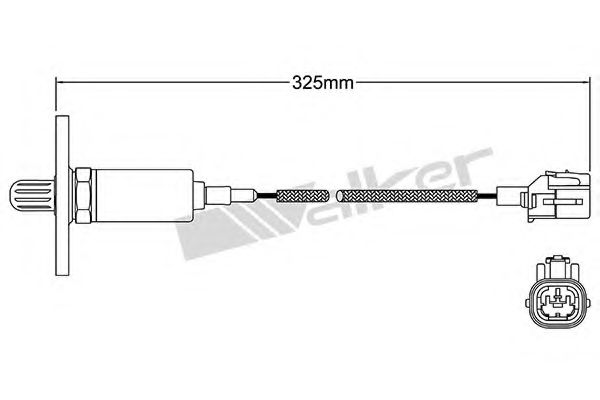 WALKER PRODUCTS 250-21053 Лямбда-зонд для TOYOTA COROLLA SPRINTER (Тойота/тоета Cоролла спринтэр) WALKER PRODUCTS 250-21053 Лямбда-зонд для TOYOTA COROLLA SPRINTER (Тойота/тоета Cоролла спринтэр)