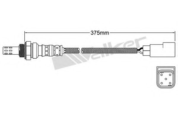 WALKER PRODUCTS 250-24015 Лямбда-зонд для FORD ORION II (Форд Орион 2) WALKER PRODUCTS 250-24015 Лямбда-зонд для FORD ORION II (Форд Орион 2)
