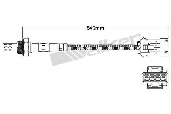 WALKER PRODUCTS 250-24178 Лямбда-зонд для PEUGEOT 207 (Пежо 207) WALKER PRODUCTS 250-24178 Лямбда-зонд для PEUGEOT 207 (Пежо 207)