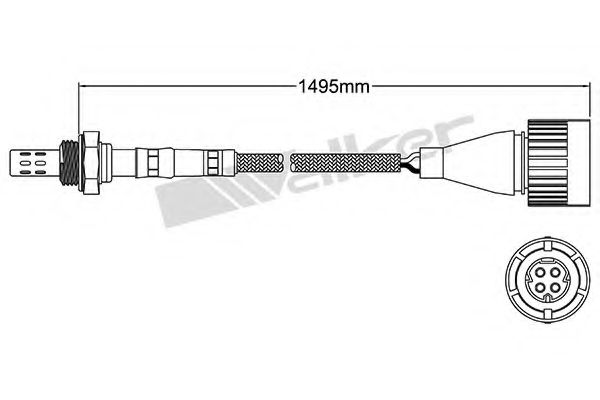 WALKER PRODUCTS 250-24382 Лямбда-зонд для BMW 7 (Бмв 7) WALKER PRODUCTS 250-24382 Лямбда-зонд для BMW 7 (Бмв 7)