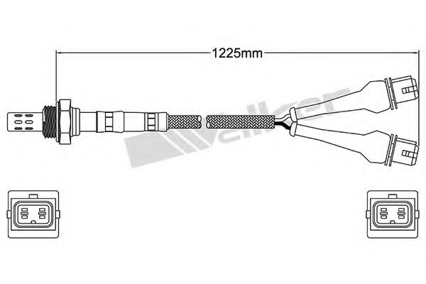 WALKER PRODUCTS 250-24030 Лямбда-зонд для PEUGEOT 205 II (Пежо 205 2) WALKER PRODUCTS 250-24030 Лямбда-зонд для PEUGEOT 205 II (Пежо 205 2)