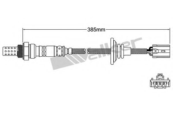 WALKER PRODUCTS 250-24231 Лямбда-зонд для MITSUBISHI (Митсубиши/митсубиси) WALKER PRODUCTS 250-24231 Лямбда-зонд для MITSUBISHI (Митсубиши/митсубиси)