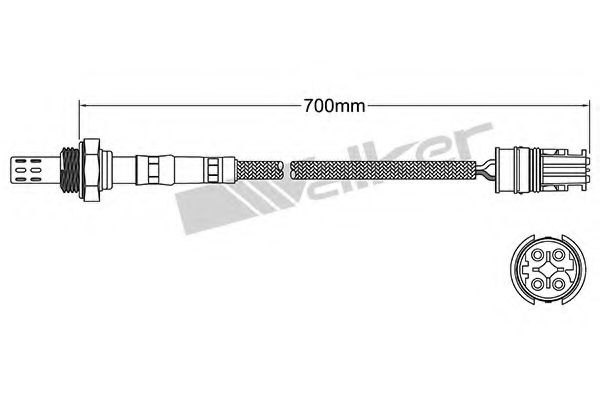 WALKER PRODUCTS 250-24411 Лямбда-зонд для BMW (Бмв) WALKER PRODUCTS 250-24411 Лямбда-зонд для BMW (Бмв)