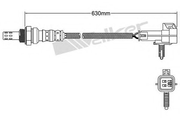 WALKER PRODUCTS 250-24706 Лямбда-зонд для OPEL SPEEDSTER (Опель Спээдстэр) WALKER PRODUCTS 250-24706 Лямбда-зонд для OPEL SPEEDSTER (Опель Спээдстэр)