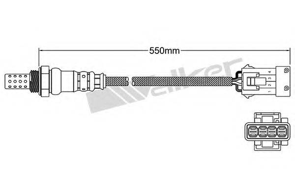 WALKER PRODUCTS 250-24841 Лямбда-зонд для PEUGEOT RCZ (Пежо Рcз) WALKER PRODUCTS 250-24841 Лямбда-зонд для PEUGEOT RCZ (Пежо Рcз)