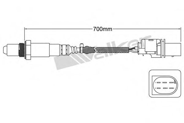 WALKER PRODUCTS 800-95015 Лямбда-зонд для BMW (Бмв) WALKER PRODUCTS 800-95015 Лямбда-зонд для BMW (Бмв)