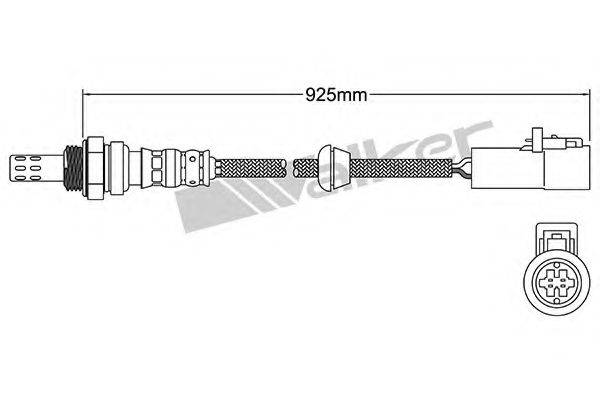 WALKER PRODUCTS 250-24903 Лямбда-зонд для FORD (Форд) WALKER PRODUCTS 250-24903 Лямбда-зонд для FORD (Форд)