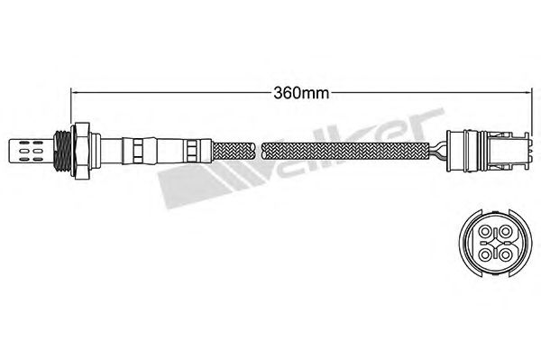 WALKER PRODUCTS 250-24380 Лямбда-зонд для BMW 7 (Бмв 7) WALKER PRODUCTS 250-24380 Лямбда-зонд для BMW 7 (Бмв 7)