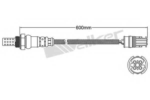 WALKER PRODUCTS 250-24713 Лямбда-зонд для BMW (Бмв) WALKER PRODUCTS 250-24713 Лямбда-зонд для BMW (Бмв)