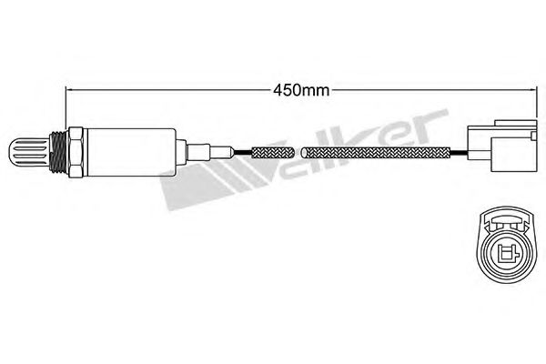 WALKER PRODUCTS 250-21061 Лямбда-зонд для MITSUBISHI MIGHTY MAX (Митсубиши/митсубиси Мигхтъ маx) WALKER PRODUCTS 250-21061 Лямбда-зонд для MITSUBISHI MIGHTY MAX (Митсубиши/митсубиси Мигхтъ маx)