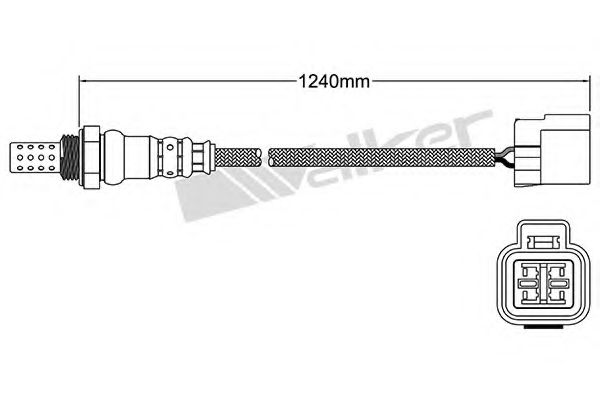 WALKER PRODUCTS 250-24126 Лямбда-зонд для MITSUBISHI PAJERO/SHOGUN (Митсубиши/митсубиси Пажэро/шогун) WALKER PRODUCTS 250-24126 Лямбда-зонд для MITSUBISHI PAJERO/SHOGUN (Митсубиши/митсубиси Пажэро/шогун)