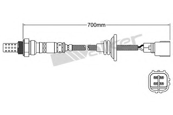 WALKER PRODUCTS 250-24938 Лямбда-зонд для LEXUS IS CROSS (Лексус Ис крос) WALKER PRODUCTS 250-24938 Лямбда-зонд для LEXUS IS CROSS (Лексус Ис крос)