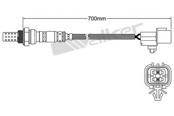 WALKER PRODUCTS 250-24633 Лямбда-зонд для MITSUBISHI (Митсубиши/митсубиси) WALKER PRODUCTS 250-24633 Лямбда-зонд для MITSUBISHI (Митсубиши/митсубиси)