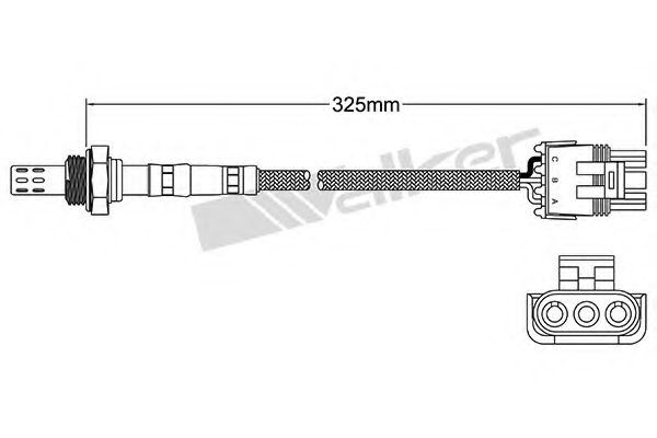 WALKER PRODUCTS 250-23005 Лямбда-зонд для RENAULT SAFRANE (Рено Сафранэ) WALKER PRODUCTS 250-23005 Лямбда-зонд для RENAULT SAFRANE (Рено Сафранэ)