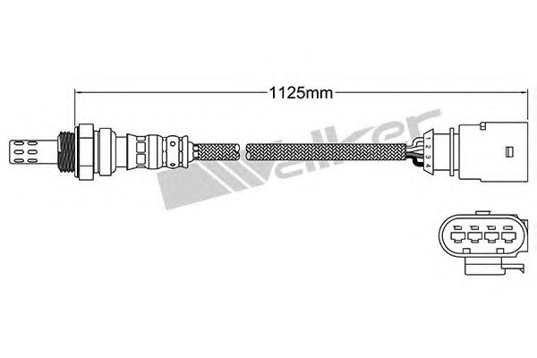 WALKER PRODUCTS 250-24670 Лямбда-зонд для AUDI Q7 (Ауди Кью 7) WALKER PRODUCTS 250-24670 Лямбда-зонд для AUDI Q7 (Ауди Кью 7)