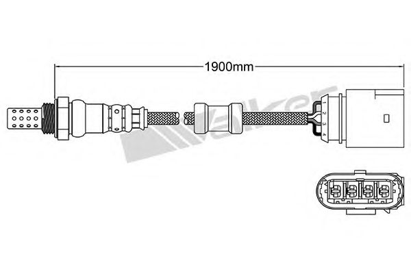 WALKER PRODUCTS 250-24689 Лямбда-зонд для AUDI TT (Ауди Тт) WALKER PRODUCTS 250-24689 Лямбда-зонд для AUDI TT (Ауди Тт)