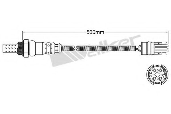 WALKER PRODUCTS 250-24465 Лямбда-зонд для BMW (Бмв) WALKER PRODUCTS 250-24465 Лямбда-зонд для BMW (Бмв)
