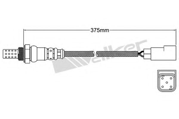 WALKER PRODUCTS 250-24283 Лямбда-зонд для FORD TRANSIT NEO (Форд Трансит нэо) WALKER PRODUCTS 250-24283 Лямбда-зонд для FORD TRANSIT NEO (Форд Трансит нэо)