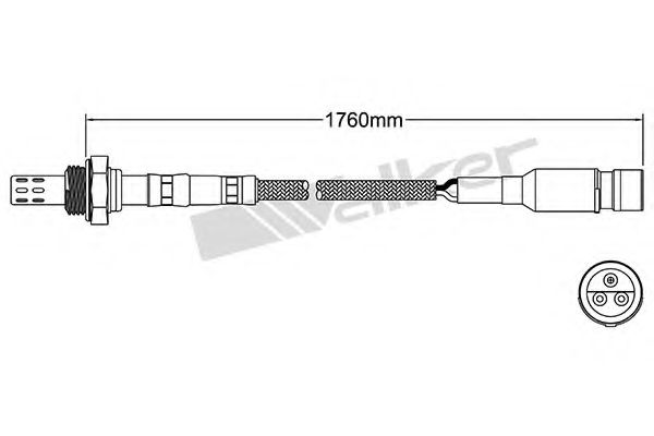 WALKER PRODUCTS 250-23034 Лямбда-зонд для BMW 7 (Бмв 7) WALKER PRODUCTS 250-23034 Лямбда-зонд для BMW 7 (Бмв 7)