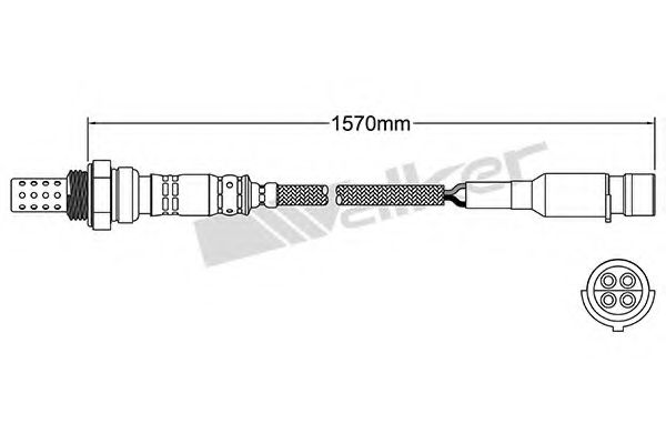 WALKER PRODUCTS 250-24023 Лямбда-зонд для BMW 7 (Бмв 7) WALKER PRODUCTS 250-24023 Лямбда-зонд для BMW 7 (Бмв 7)