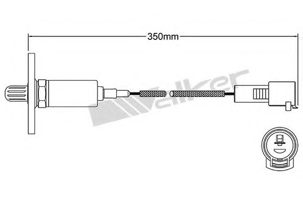 WALKER PRODUCTS 250-21051 Лямбда-зонд для TOYOTA COROLLA SPRINTER (Тойота/тоета Cоролла спринтэр) WALKER PRODUCTS 250-21051 Лямбда-зонд для TOYOTA COROLLA SPRINTER (Тойота/тоета Cоролла спринтэр)