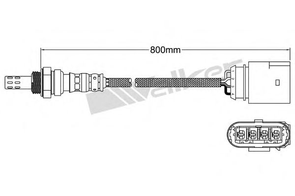 WALKER PRODUCTS 250-241051 Лямбда-зонд для AUDI A4 (Ауди А4) WALKER PRODUCTS 250-241051 Лямбда-зонд для AUDI A4 (Ауди А4)