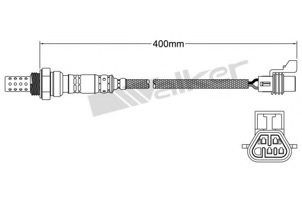 WALKER PRODUCTS 250-24708 Лямбда-зонд для CHEVROLET CAPTIVA (Шевроле Каптива) WALKER PRODUCTS 250-24708 Лямбда-зонд для CHEVROLET CAPTIVA (Шевроле Каптива)