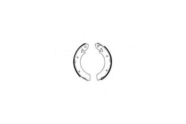 E.T.F. 09-0052 Тормозные колодоки для FORD GRANADA (Форд Гранада) E.T.F. 09-0052 Тормозные колодоки для FORD GRANADA (Форд Гранада)