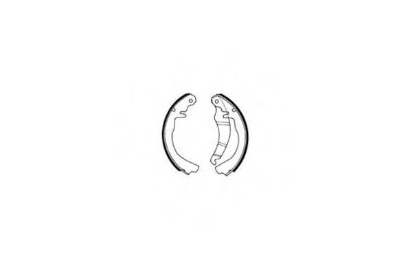 E.T.F. 09-0094 Тормозные колодоки для OPEL OLYMPIA A (Опель Олъмпиа а) E.T.F. 09-0094 Тормозные колодоки для OPEL OLYMPIA A (Опель Олъмпиа а)