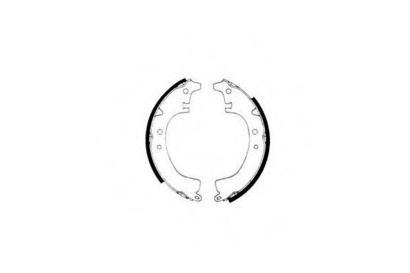 E.T.F. 09-0141 Тормозные колодоки для TOYOTA RAV 4 I (Тойота/тоета Рав 4 1) E.T.F. 09-0141 Тормозные колодоки для TOYOTA RAV 4 I (Тойота/тоета Рав 4 1)