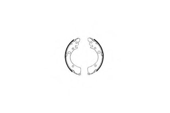 E.T.F. 09-0324 Тормозные колодоки для HONDA ACCORD II (Хонда Аccорд 2) E.T.F. 09-0324 Тормозные колодоки для HONDA ACCORD II (Хонда Аccорд 2)