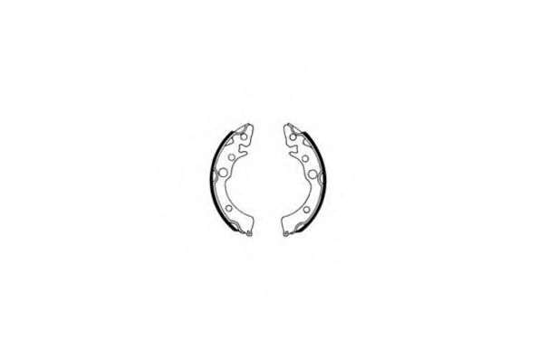 E.T.F. 09-0325 Тормозные колодоки для HONDA CRX II (Хонда Cрх 2) E.T.F. 09-0325 Тормозные колодоки для HONDA CRX II (Хонда Cрх 2)