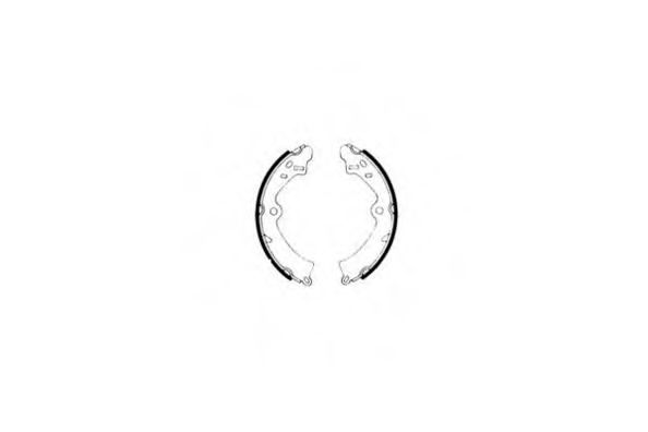 E.T.F. 09-0360 Тормозные колодоки для SUZUKI JIMNY (Сузуки Жимнъ) E.T.F. 09-0360 Тормозные колодоки для SUZUKI JIMNY (Сузуки Жимнъ)