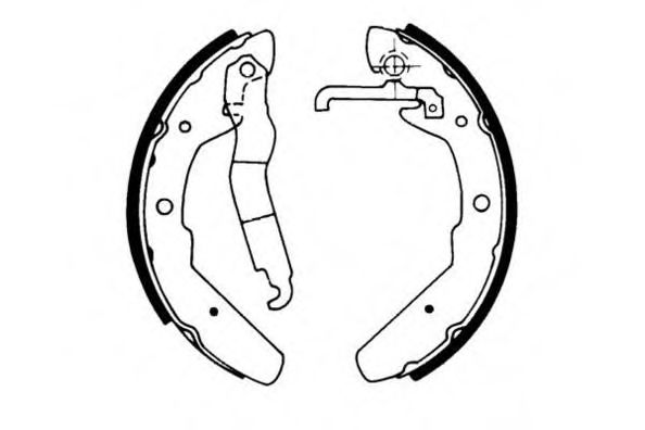 E.T.F. 09-0370 Тормозные колодоки для VOLKSWAGEN LT 40-55 I (Фольксваген Лт 40-55 и) E.T.F. 09-0370 Тормозные колодоки для VOLKSWAGEN LT 40-55 I (Фольксваген Лт 40-55 и)